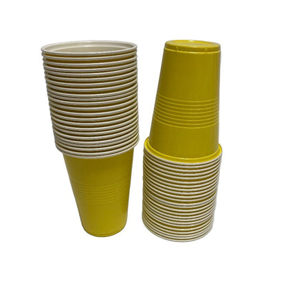 50 Pack 16 oz Disposable Plastic Party Cups – Beer Pong & Event Drinkware - Utensil Lab