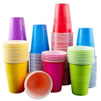 50 Pack 16 oz Disposable Plastic Party Cups – Beer Pong & Event Drinkware - Kitchen Utensils