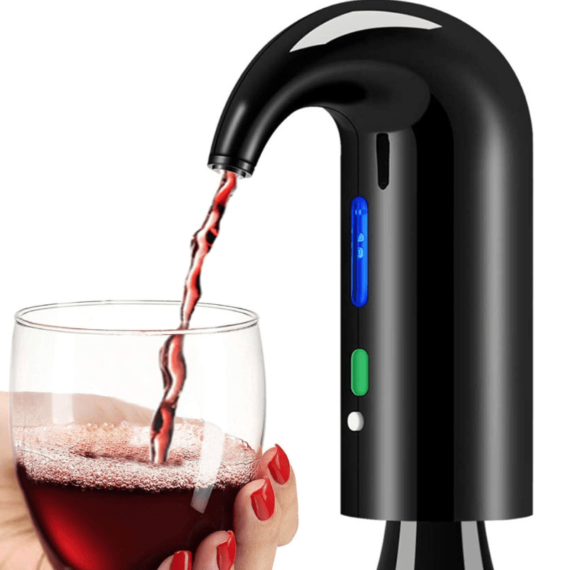 Electric Wine Aerator & Dispenser – Instant Aeration Pourer for Red & White Wine - Utensil Lab