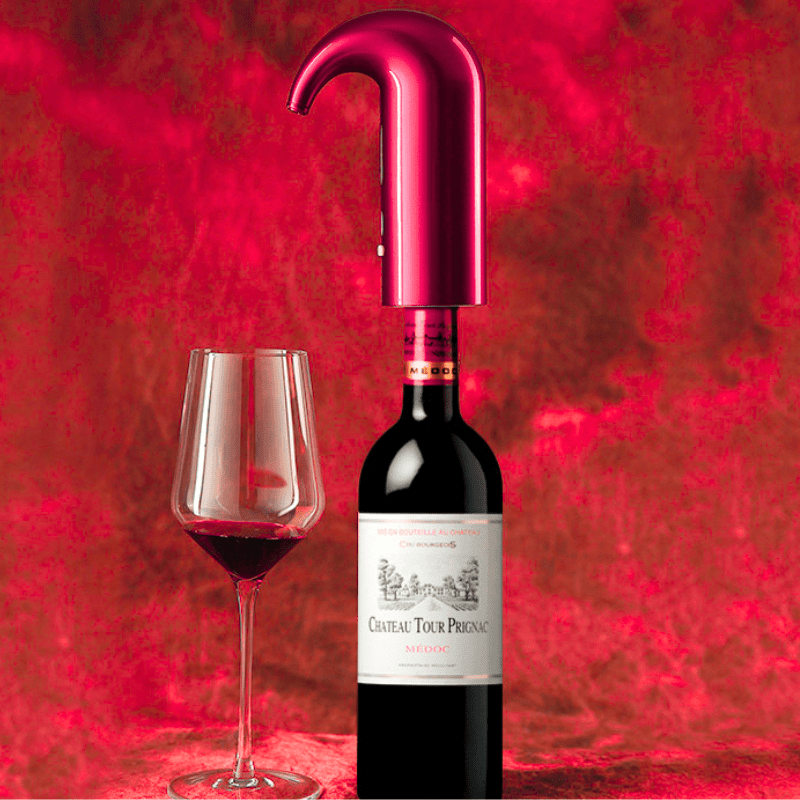 Electric Wine Aerator & Dispenser – Instant Aeration Pourer for Red & White Wine - Utensil Lab