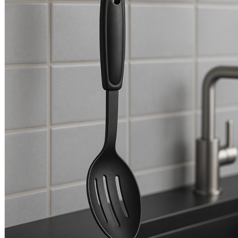 Heat - Resistant Nylon 5 - Piece Kitchen Utensil Set – Non - Stick, High - Temp Safe - Utensil Lab