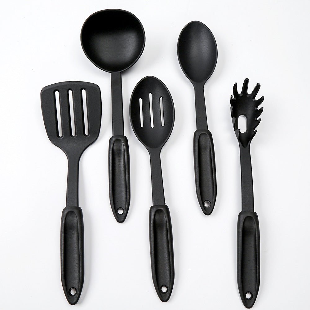 Heat - Resistant Nylon 5 - Piece Kitchen Utensil Set – Non - Stick, High - Temp Safe - Utensil Lab