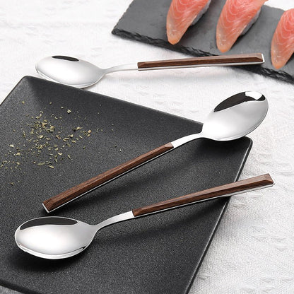 Japanese - Style Stainless Steel Spoon & Chopsticks Gift Set - Utensil Lab