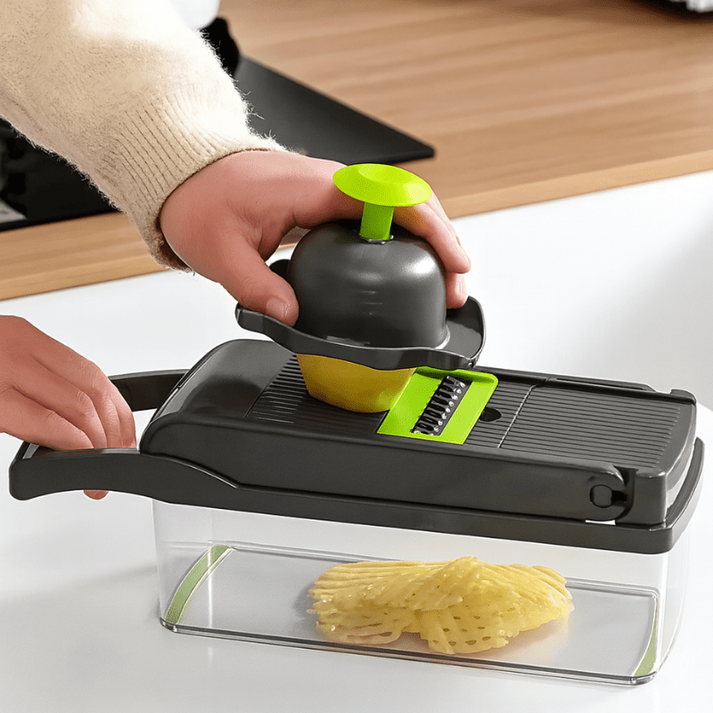 Multifunctional Vegetable Chopper – Kitchen Cutter & Slicer Set - Utensil Lab