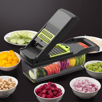 Multifunctional Vegetable Chopper – Kitchen Cutter & Slicer Set - Utensil Lab