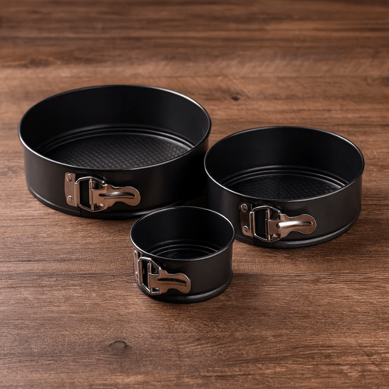 Nonstick Round Cake Pan Set – Bakeware Mold - Utensil Lab