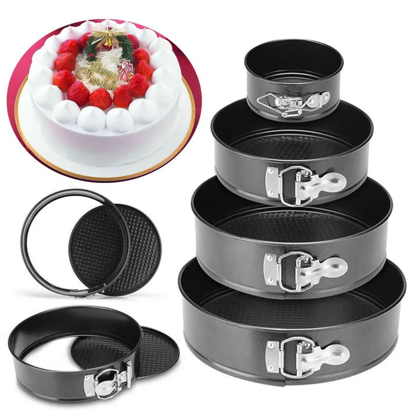 Nonstick Round Cake Pan Set – Bakeware Mold - Utensil Lab