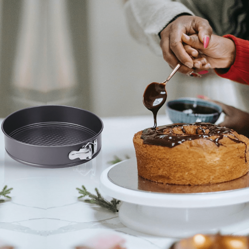 Nonstick Round Cake Pan Set – Bakeware Mold - Utensil Lab