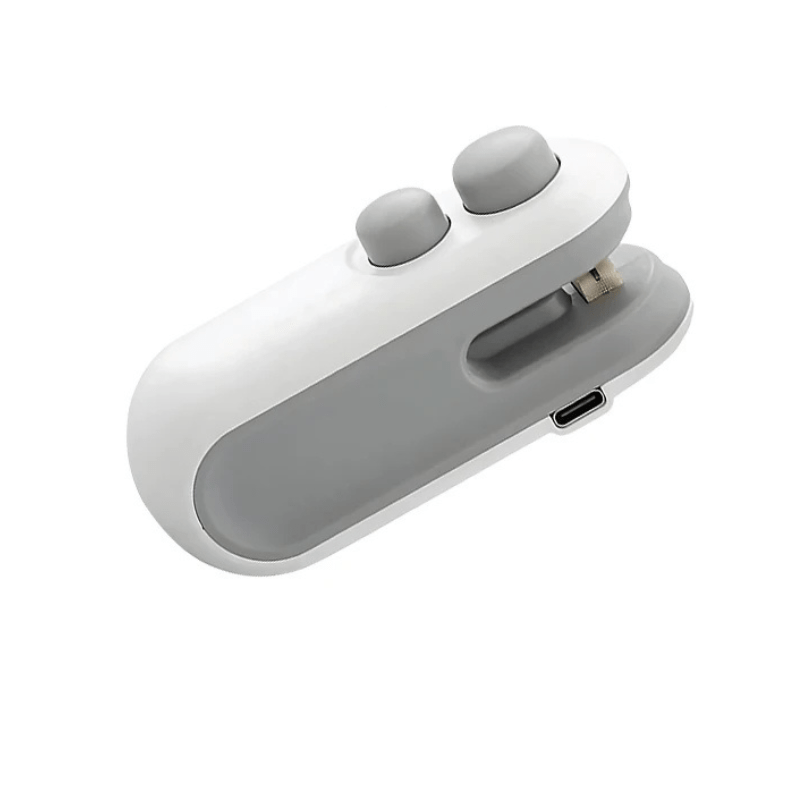 Rechargeable 2 - in - 1 Magnetic Snack Bag Sealer - Utensil Lab