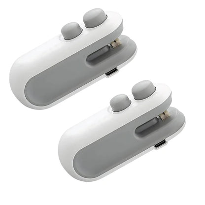 Rechargeable 2 - in - 1 Magnetic Snack Bag Sealer - Utensil Lab