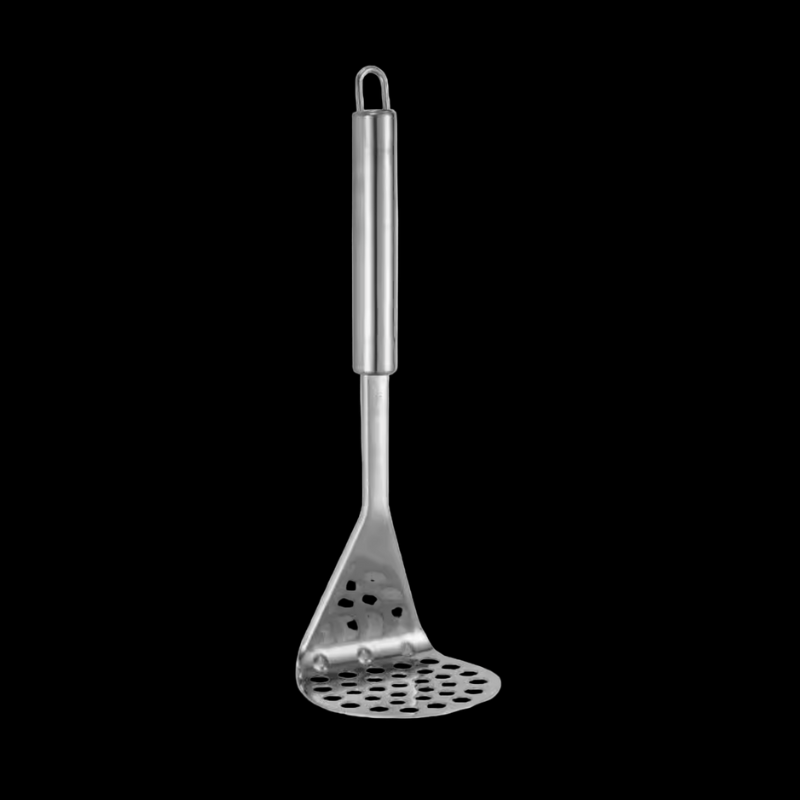 Stainless Steel Potato Masher – Manual Kitchen Gadget for Vegetables & Baby Food - Utensil Lab