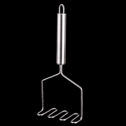 Stainless Steel Potato Masher – Manual Kitchen Gadget for Vegetables & Baby Food - Utensil Lab
